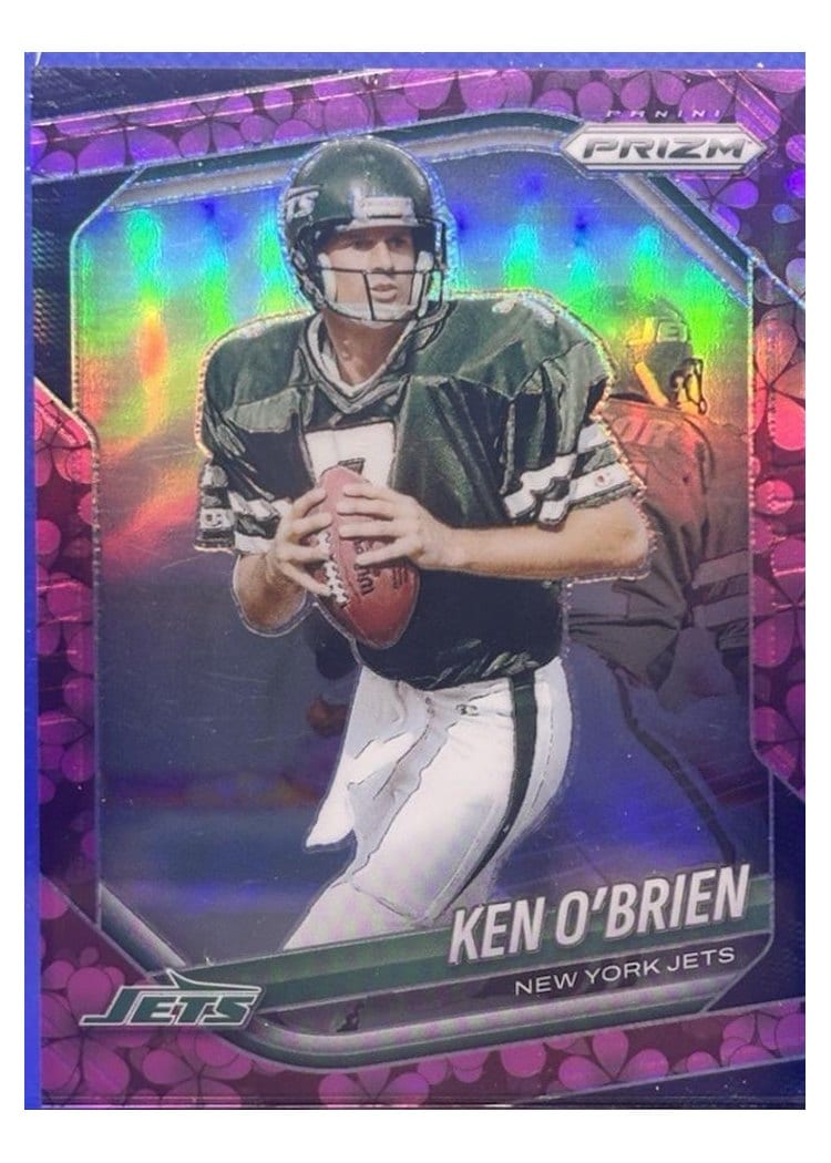 2025 Panini Prizm Base Set Ken O'Brien Plum Blossom #185 card