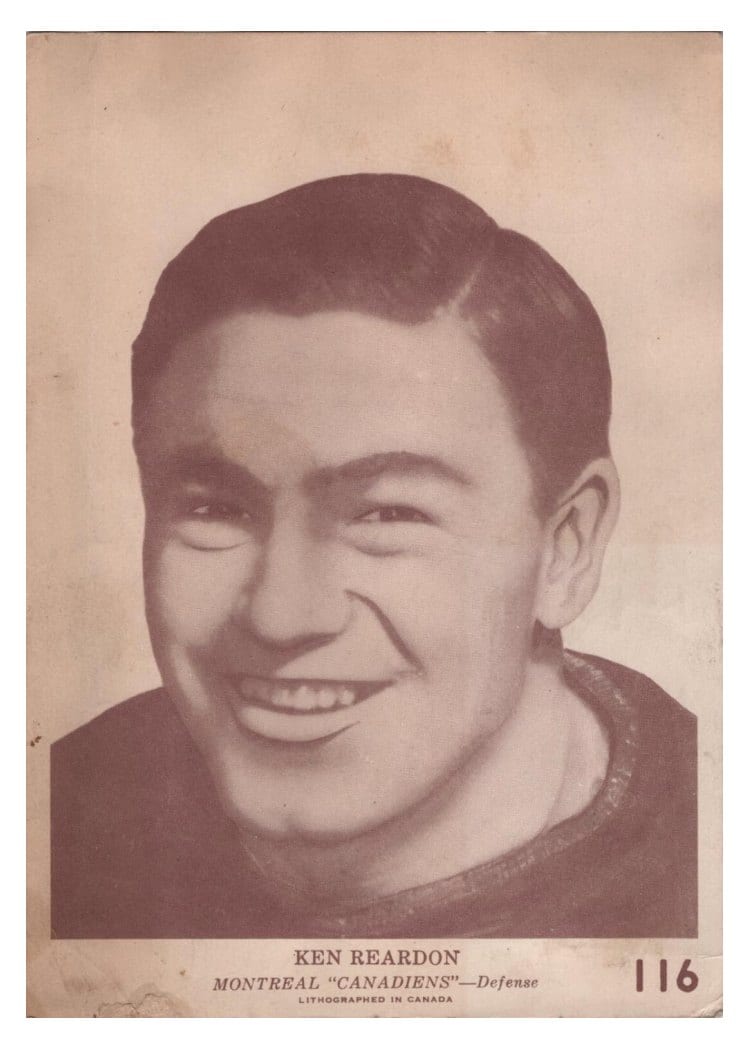 1940 O-Pee-Chee V301-2 Ken Reardon #116 card
