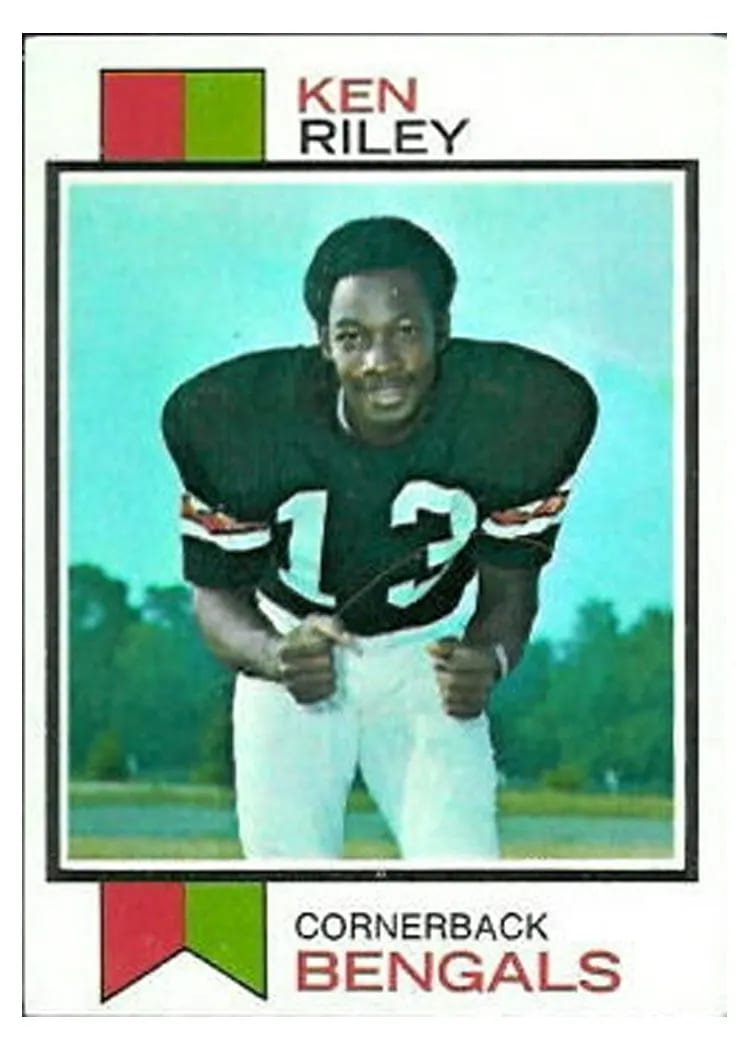 1973 Topps Ken Riley #171 card