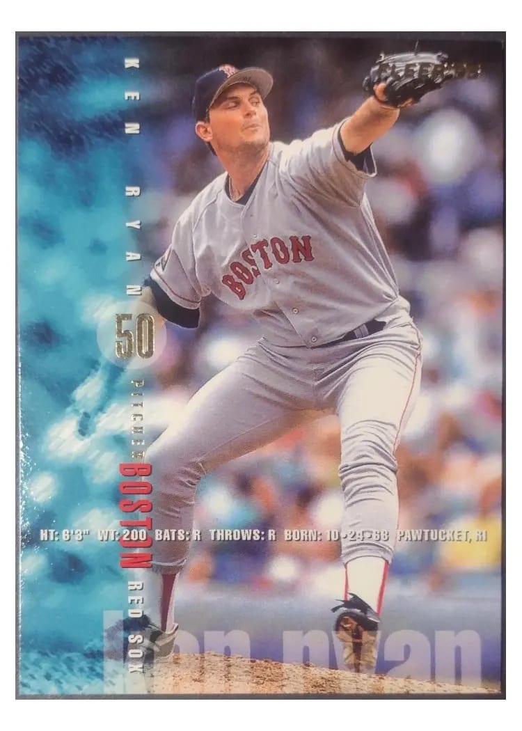 1995 Fleer Ken Ryan #39 card