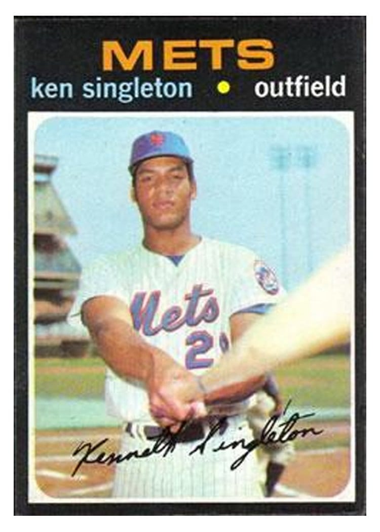 1971 Topps Ken Singleton #16 card