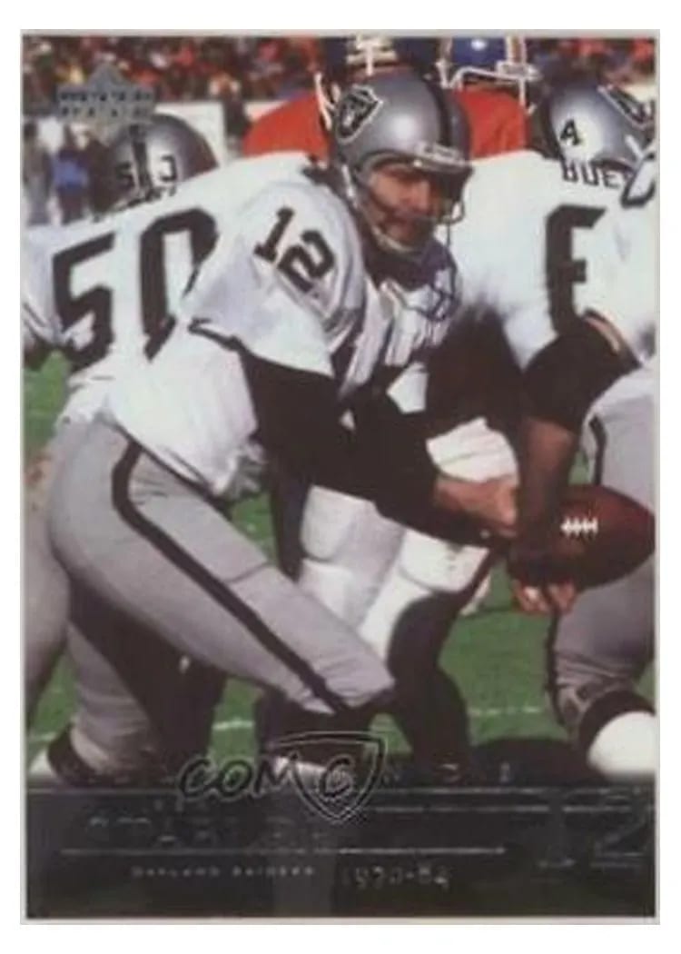 2001 Upper Deck Legends Ken Stabler #63 card