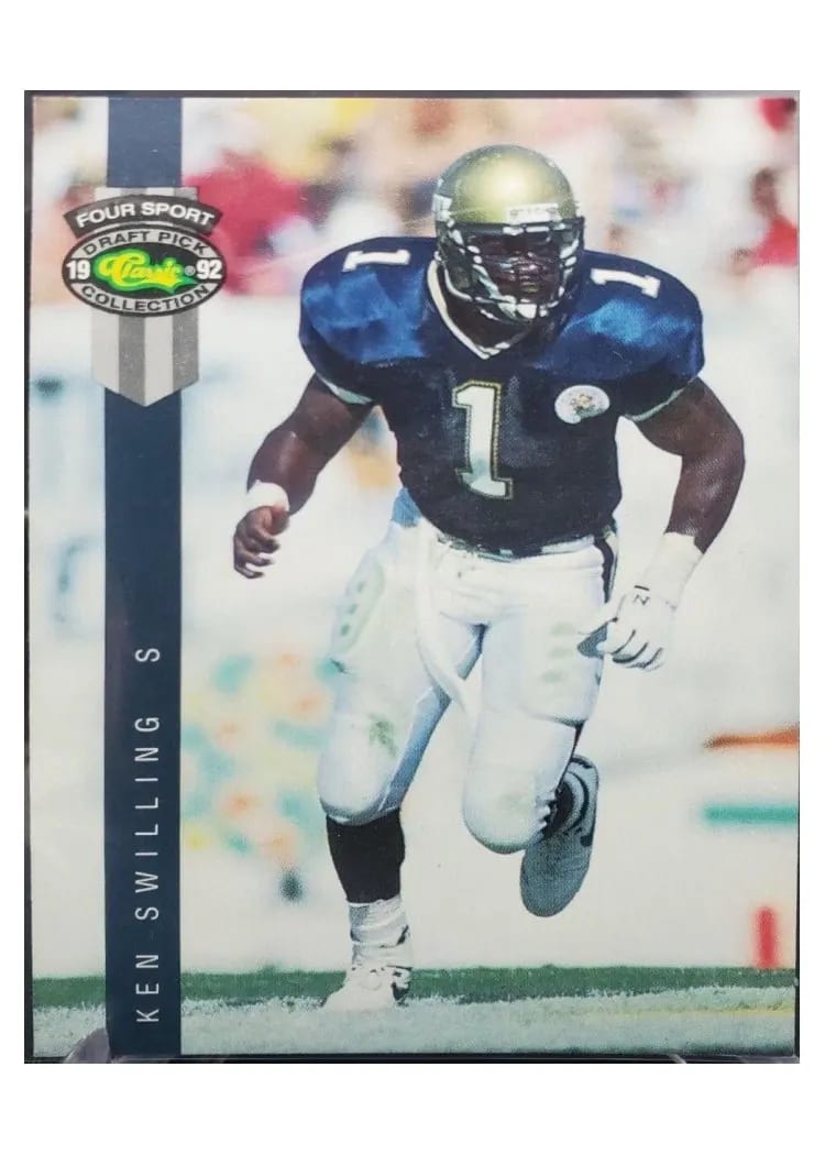 1992 Classic 4 Sport Ken Swilling #88 card