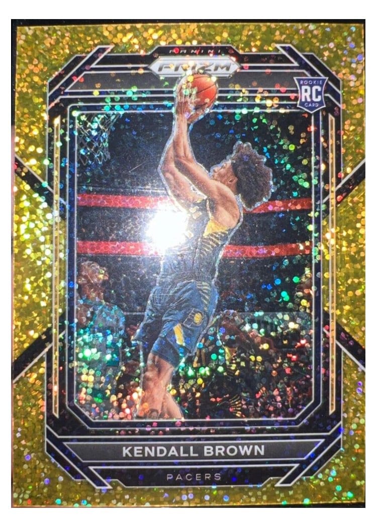 2022-23 Panini Prizm Base Set Kendall Brown #225 card