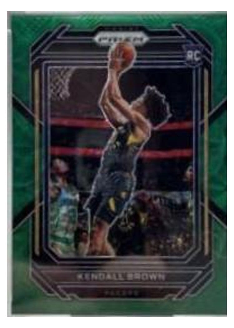 2022-23 Panini Prizm Base Set Kendall Brown #225 card