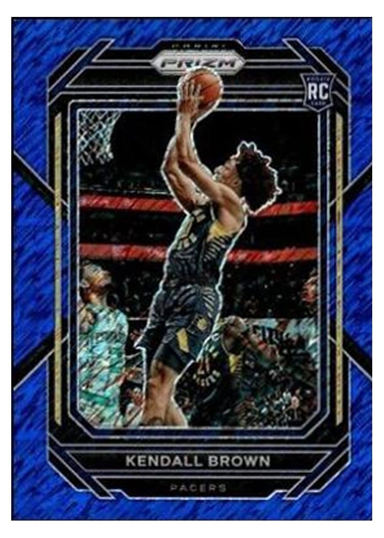 2022-23 Panini Prizm Base Set Kendall Brown #225 card