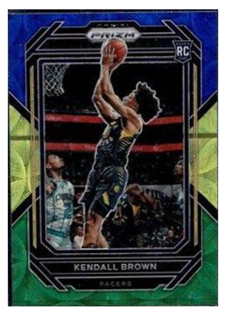 2022-23 Panini Prizm Base Set Kendall Brown #225 card