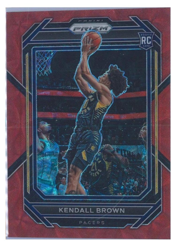 2022-23 Panini Prizm Base Set Kendall Brown #225 card