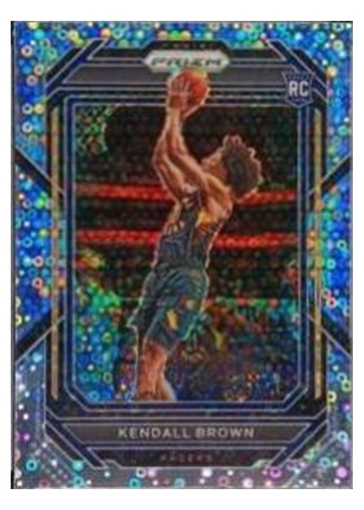 2022-23 Panini Prizm Base Set Kendall Brown #225 card