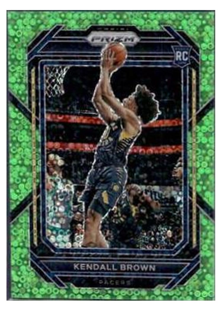 2022-23 Panini Prizm Base Set Kendall Brown #225 card