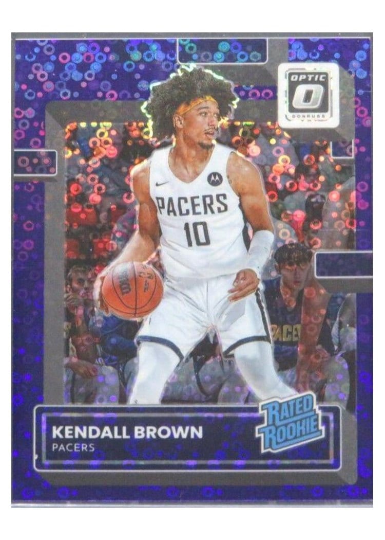 2022-23 Panini Prizm Base Set Kendall Brown #225 card