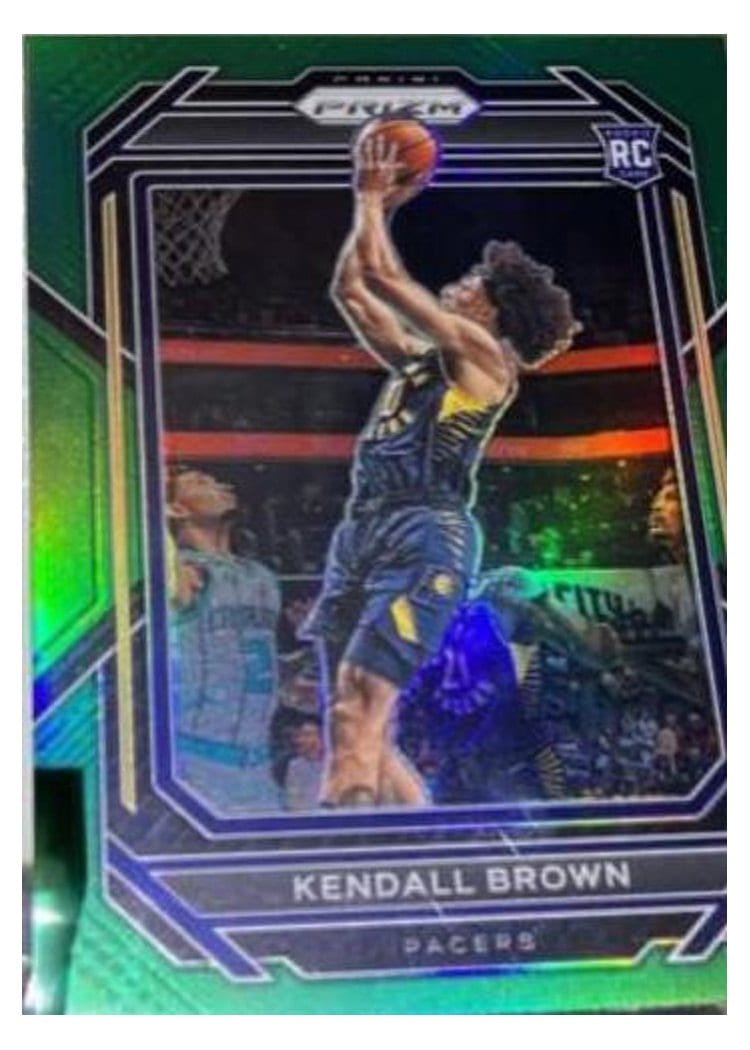 2022-23 Panini Prizm Base Set Kendall Brown #225 card