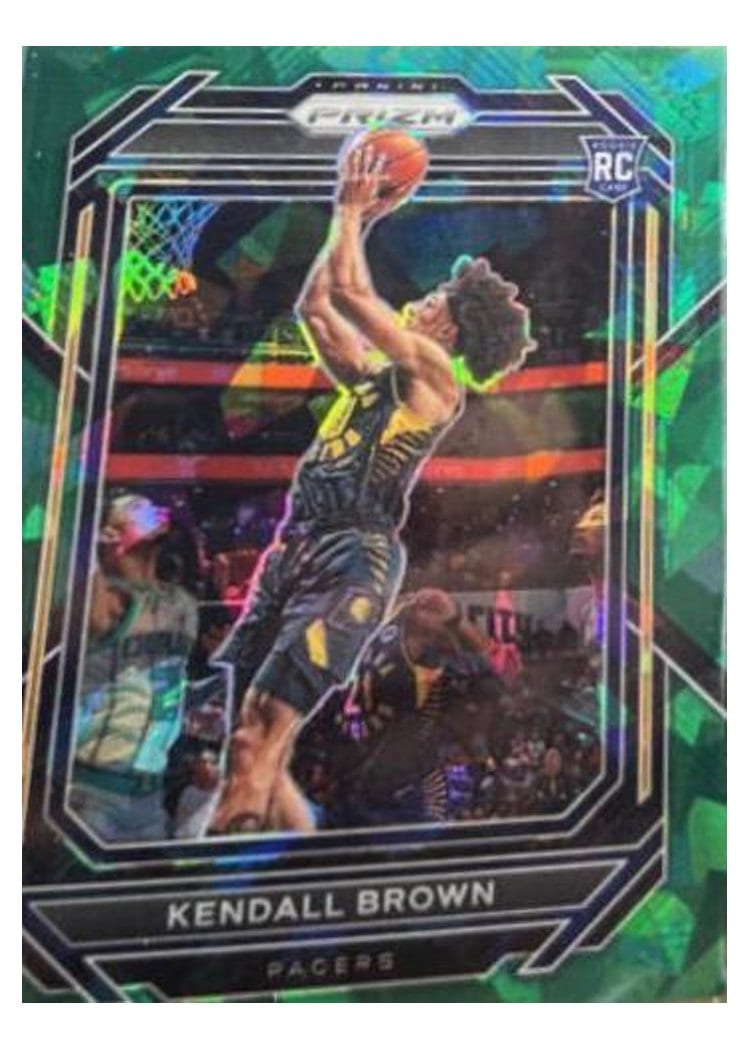 2022-23 Panini Prizm Base Set Kendall Brown #225 card