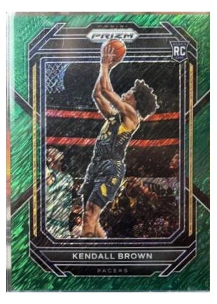 2022-23 Panini Prizm Base Set Kendall Brown #225 card