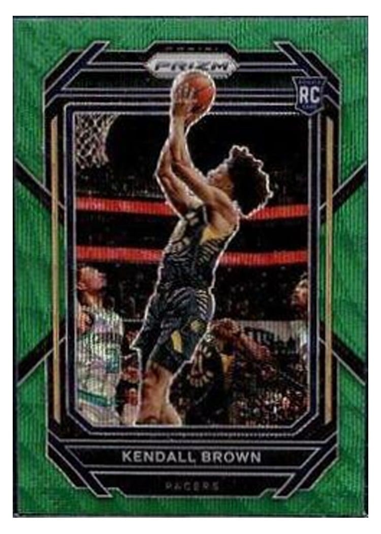 2022-23 Panini Prizm Base Set Kendall Brown #225 card