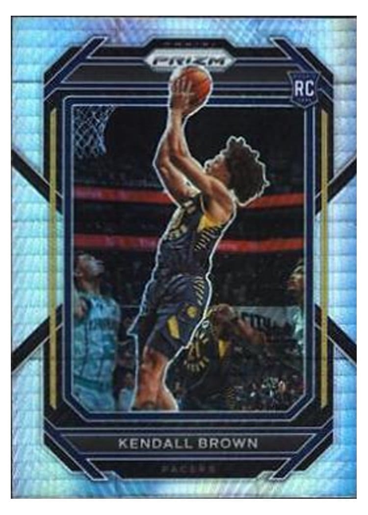 2022-23 Panini Prizm Base Set Kendall Brown #225 card