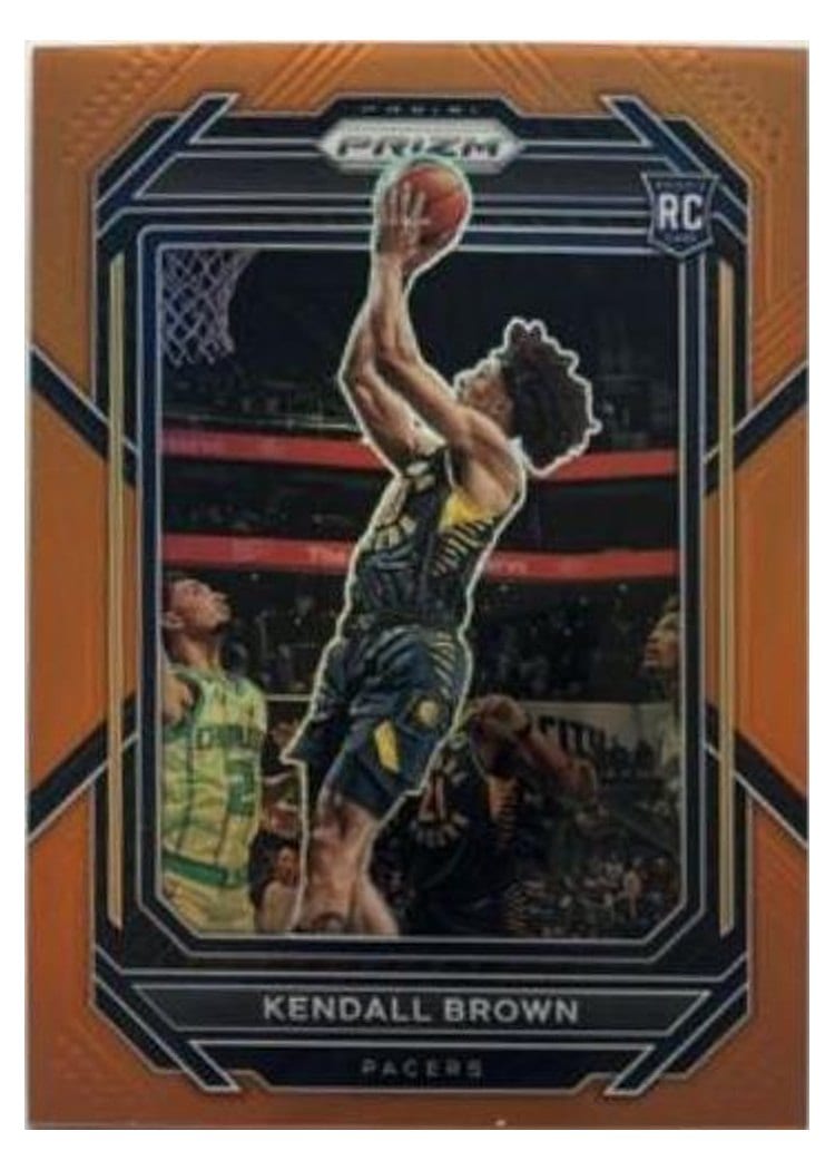 2022-23 Panini Prizm Base Set Kendall Brown #225 card