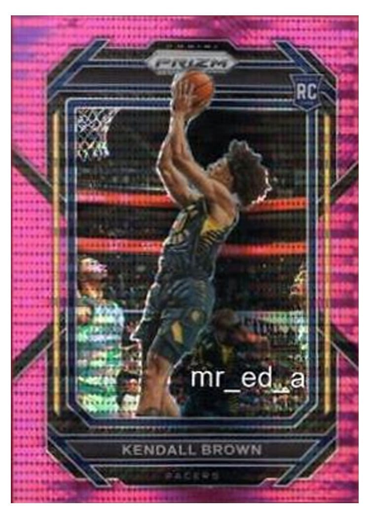 2022-23 Panini Prizm Base Set Kendall Brown #225 card