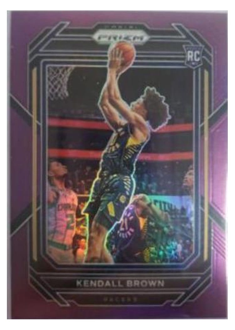 2022-23 Panini Prizm Base Set Kendall Brown #225 card