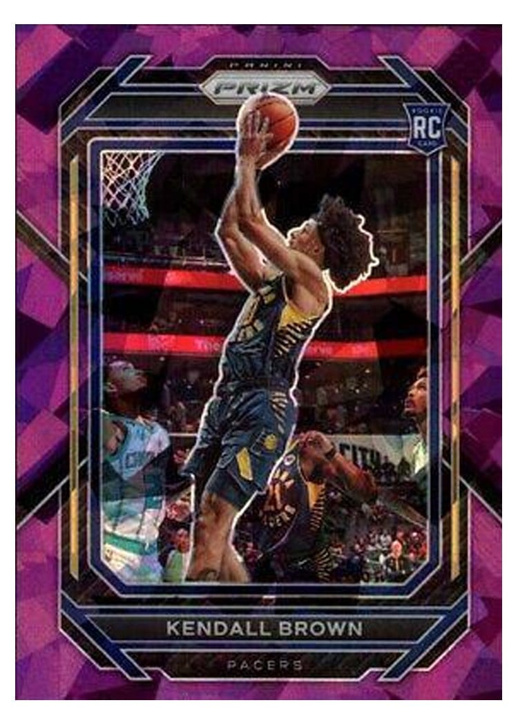 2022-23 Panini Prizm Base Set Kendall Brown #225 card