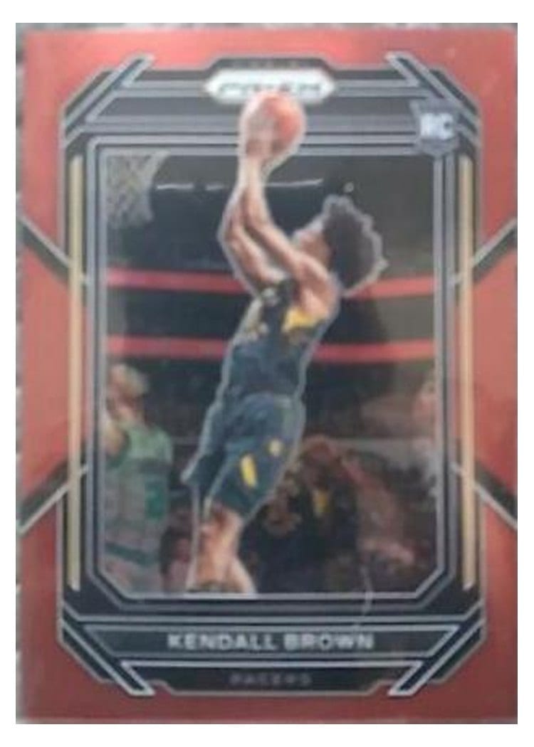 2022-23 Panini Prizm Base Set Kendall Brown #225 card