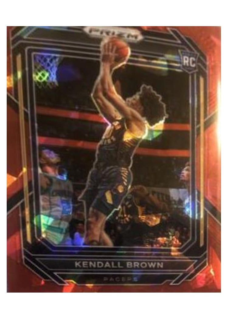2022-23 Panini Prizm Base Set Kendall Brown #225 card