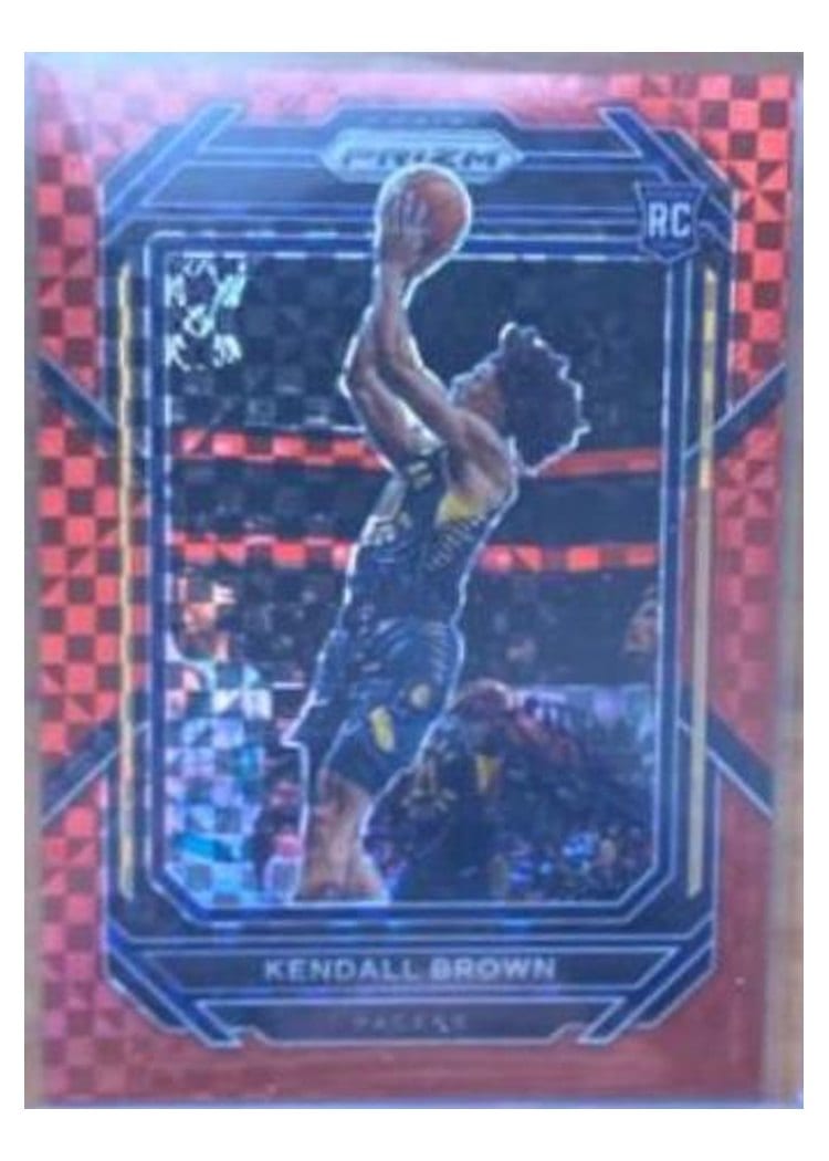 2022-23 Panini Prizm Base Set Kendall Brown #225 card