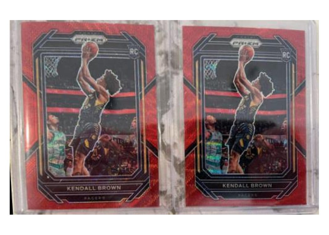 2022-23 Panini Prizm Base Set Kendall Brown #225 card