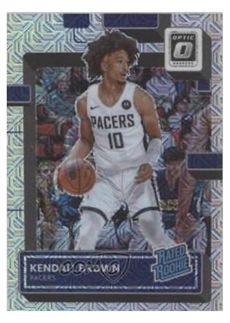 2022 Panini Donruss Optic Kendall Brown #217 card