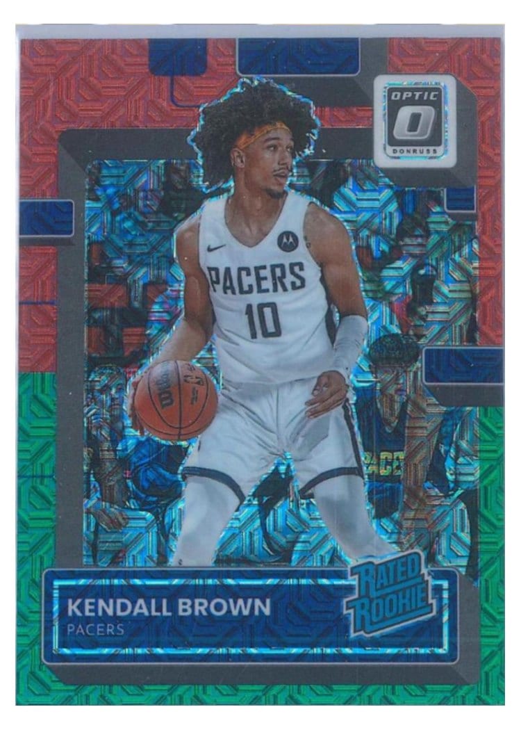 2022 Panini Donruss Optic Kendall Brown #217 card