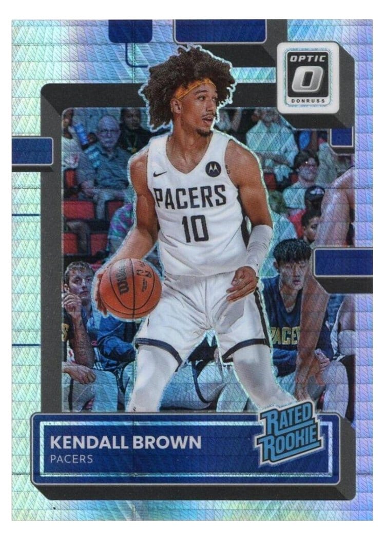 2022 Panini Donruss Optic Kendall Brown #217 card