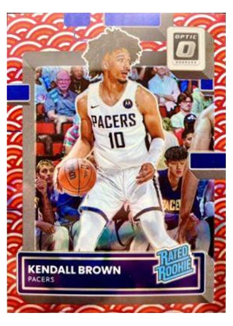 2022 Panini Donruss Optic Kendall Brown #217 card