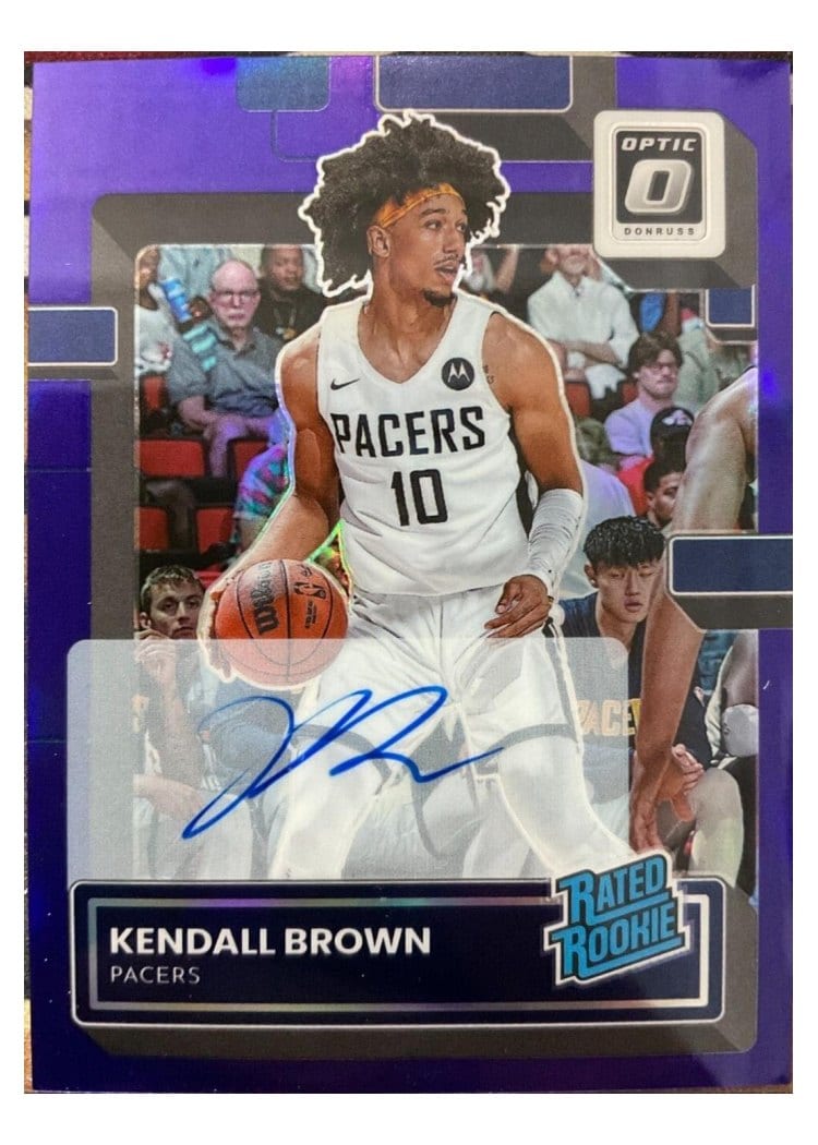 2022 Panini Donruss Optic Kendall Brown #217 card