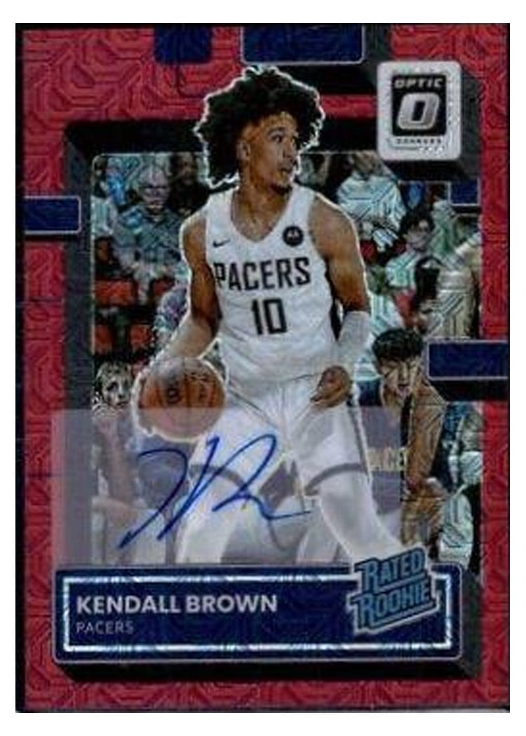 2022 Panini Donruss Optic Kendall Brown #217 card