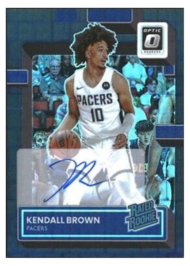 2022 Panini Donruss Optic Kendall Brown #217 card