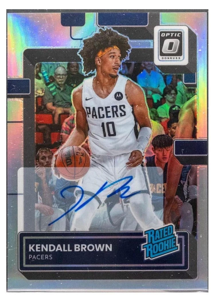 2022 Panini Donruss Optic Kendall Brown #217 card