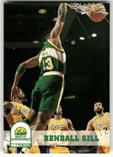 1993-94 Hoops Base Set Kendall Gill #408 card