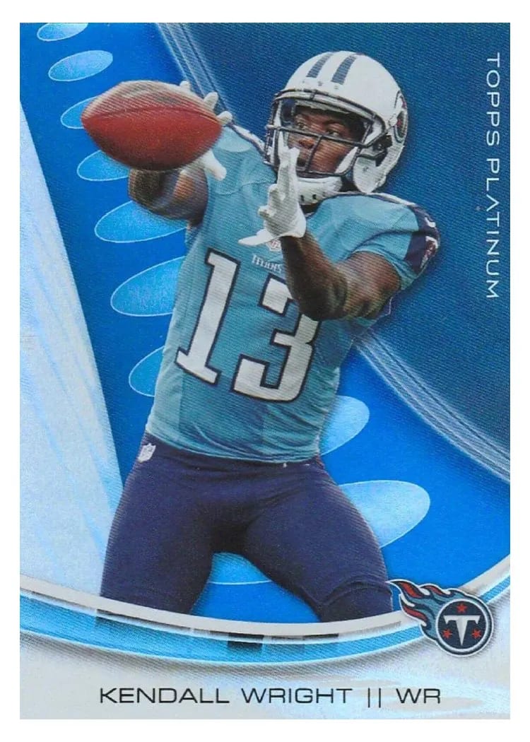 2013 Topps Platinum Kendall Wright #36 card