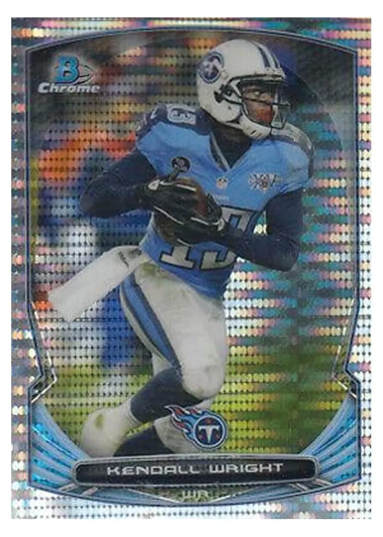 2014 Bowman Chrome Kendall Wright #92 card