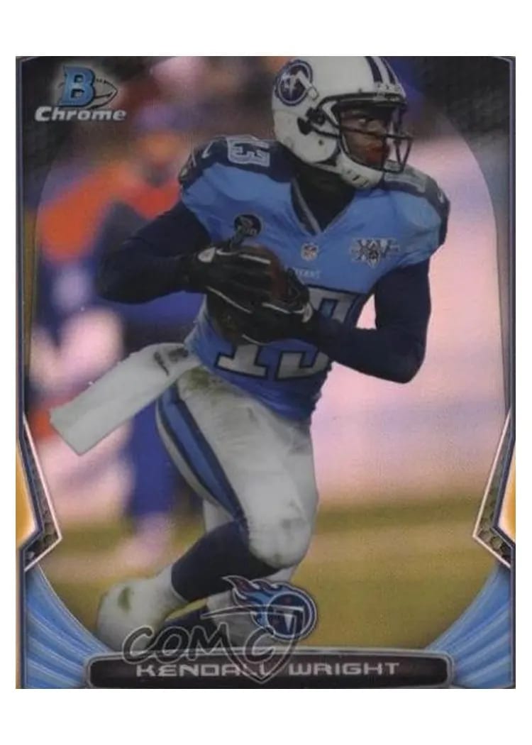 2014 Bowman Chrome Kendall Wright #92 card