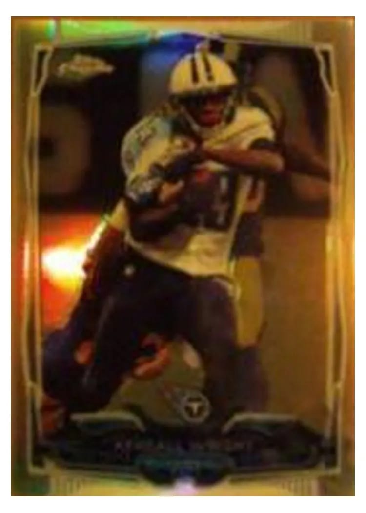 2014 Topps Chrome Mini Kendall Wright Refractor #19 card