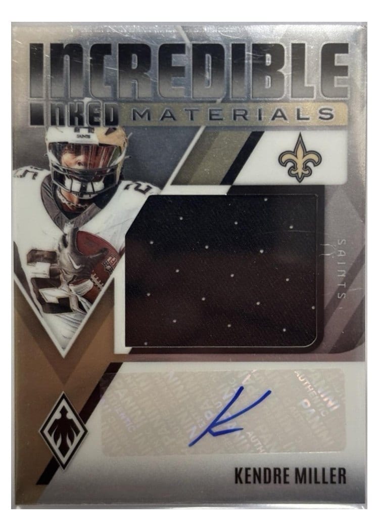 2024 Panini Phoenix Incredible Inked Materials Kendre Miller #IIM-KMR card