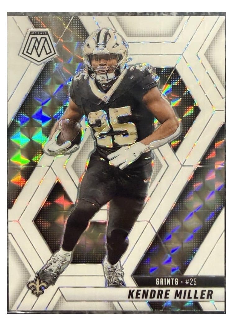 2025 Panini Mosaic Base Set Kendre Miller #124 card