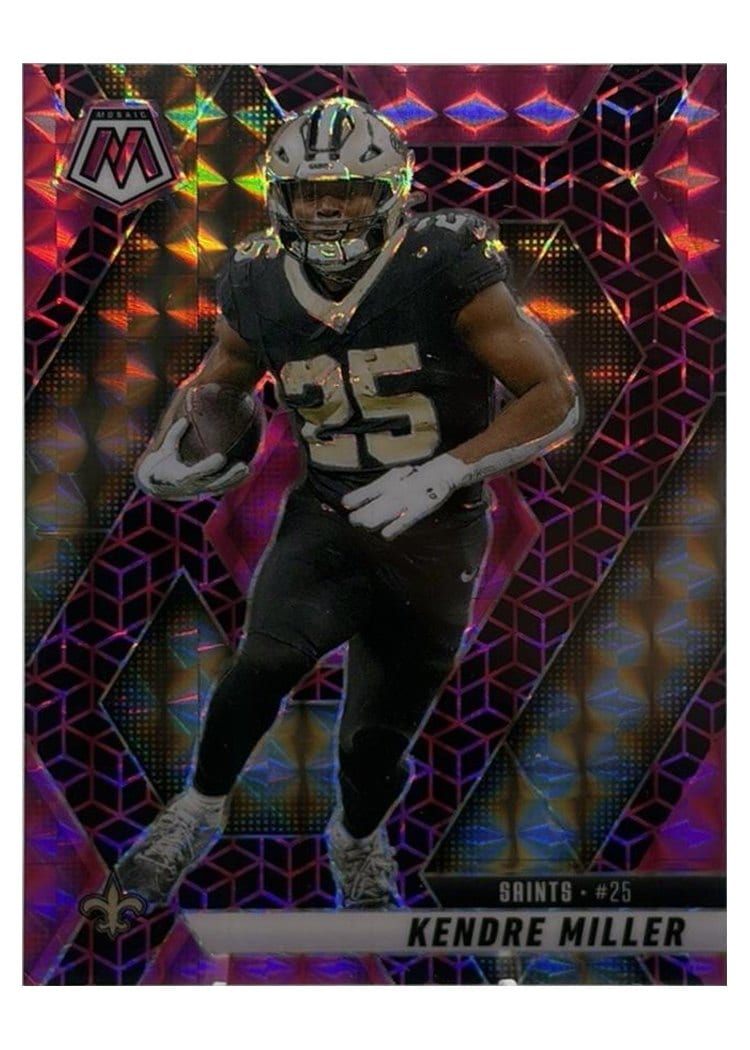 2025 Panini Mosaic Base Set Kendre Miller #124 card