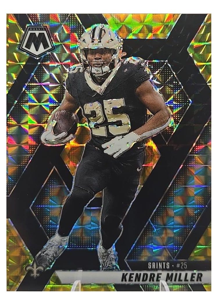 2025 Panini Mosaic Base Set Kendre Miller #124 card