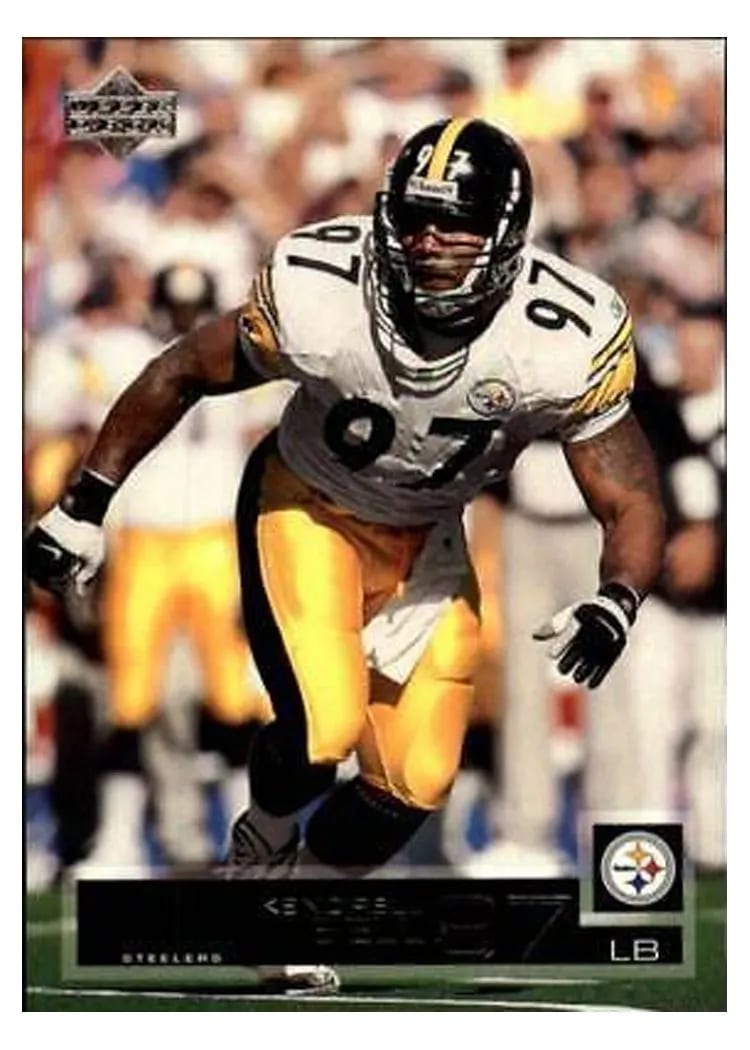 2002 Upper Deck Kendrell Bell #137 card