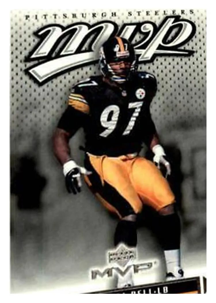 2003 Upper Deck MVP Kendrell Bell #63 card
