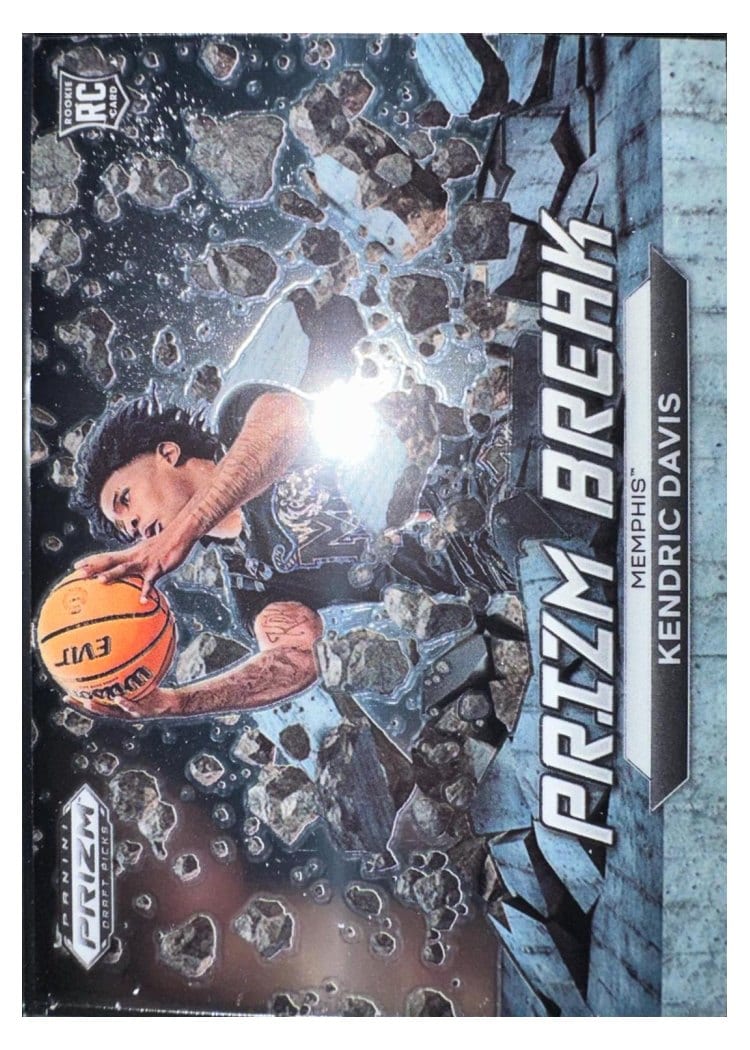 2023 Panini Prizm Draft Picks Prizm Break Kendric Davis #12 card