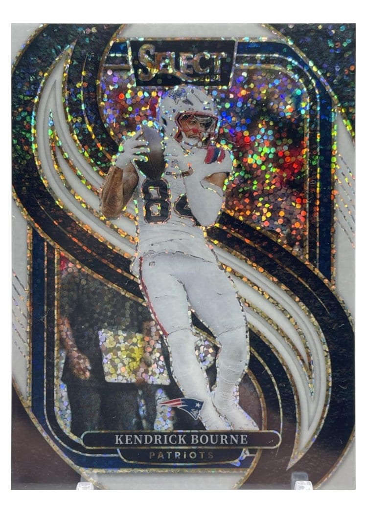 2024 Panini Select Base Set Kendrick Bourne White Sparkle Prizm #176 card