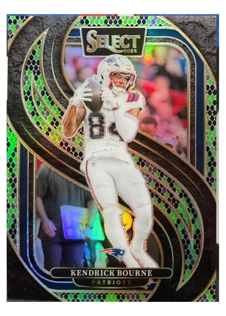 2024 Panini Select Base Set Kendrick Bourne #176 card